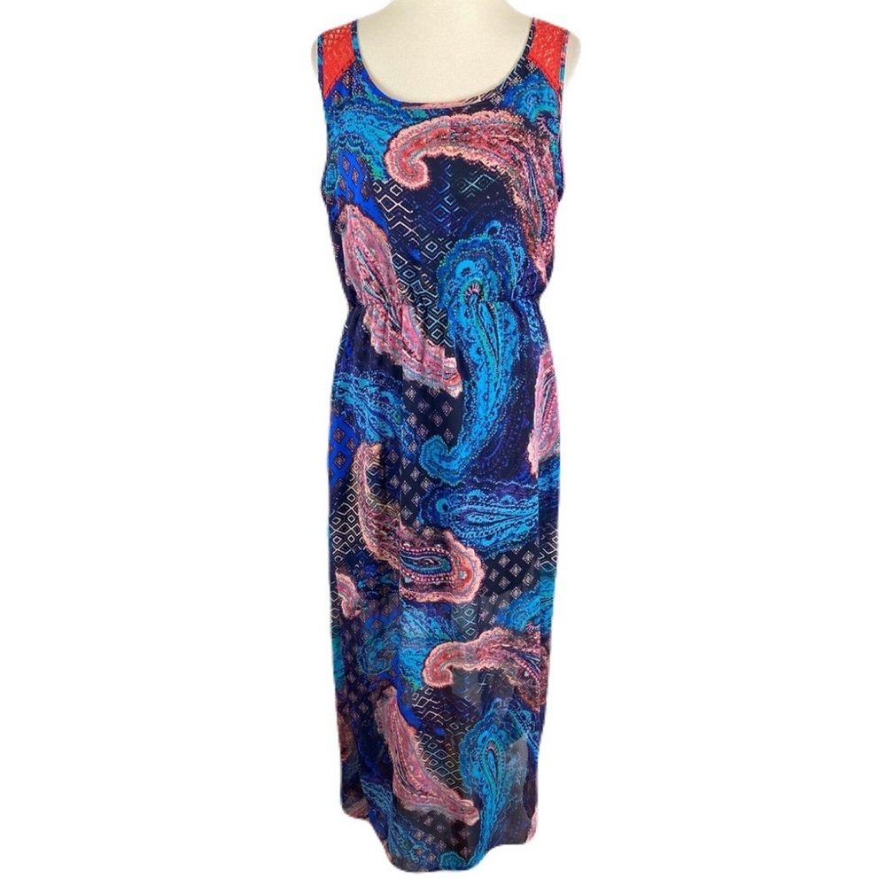 Maurice’s blue maxi dress